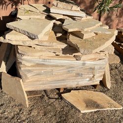 Flagstone Flagstone brand new never used just in from the quarry by the piece or by the pallet wholesale pricing starts at three dollars a sq fo a squ