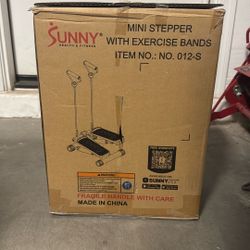 Mini stepper With Exercise bands