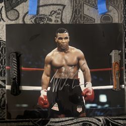 Mike Tyson Signed Photo Print
