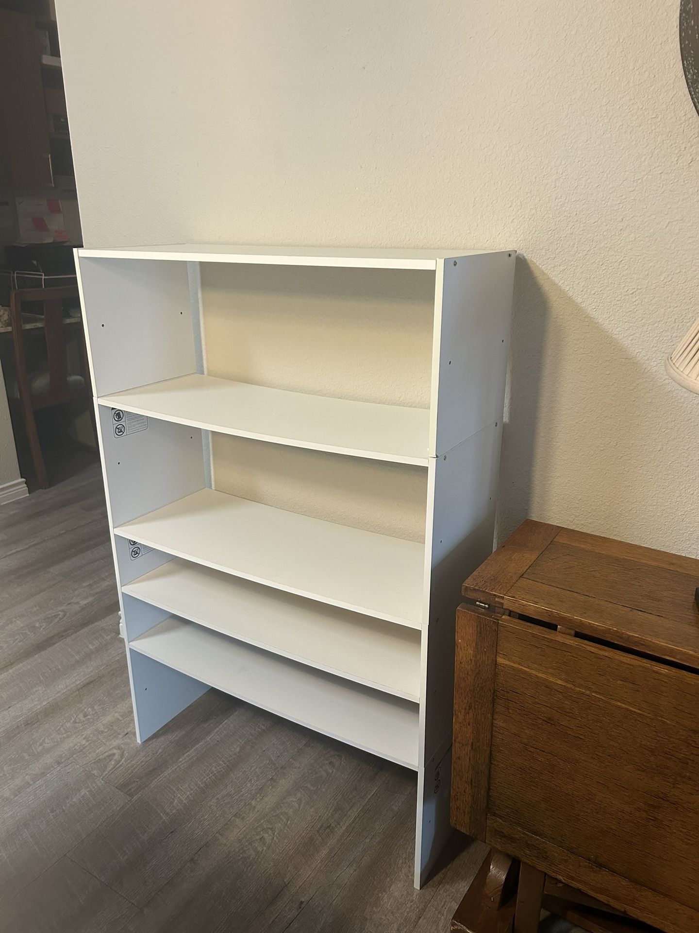 Stackable 31 inch storage shelves