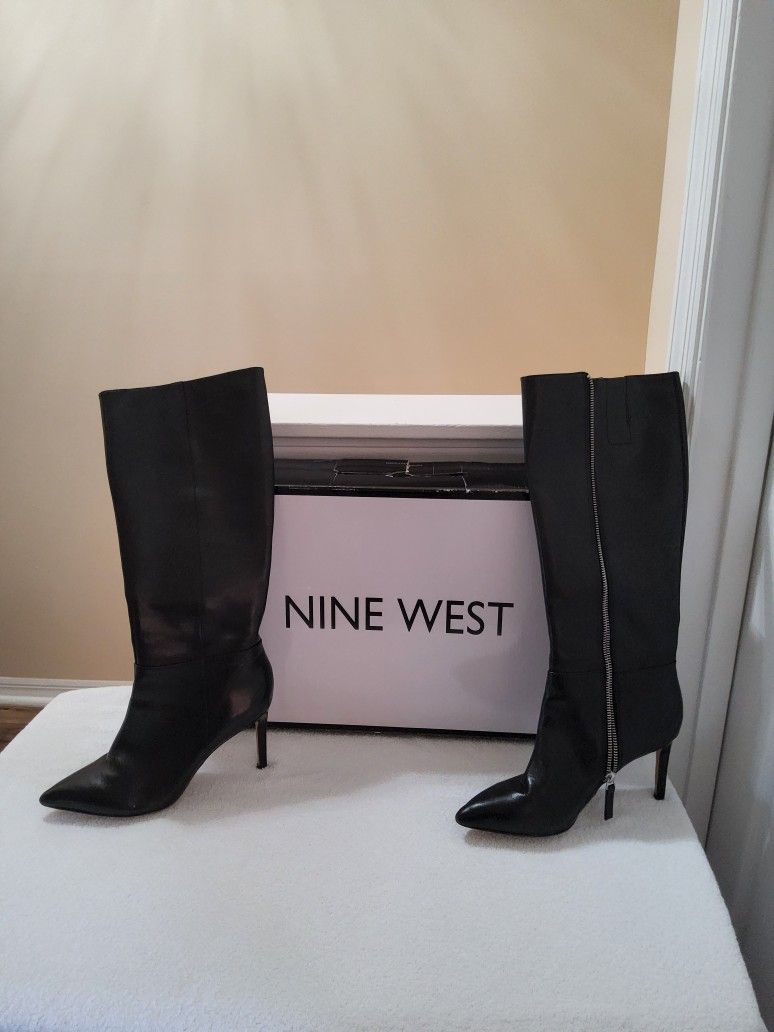 Nine West Boots Black Size 7.5