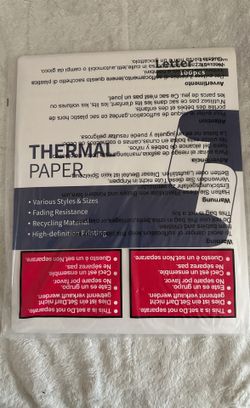 Thermal Paper