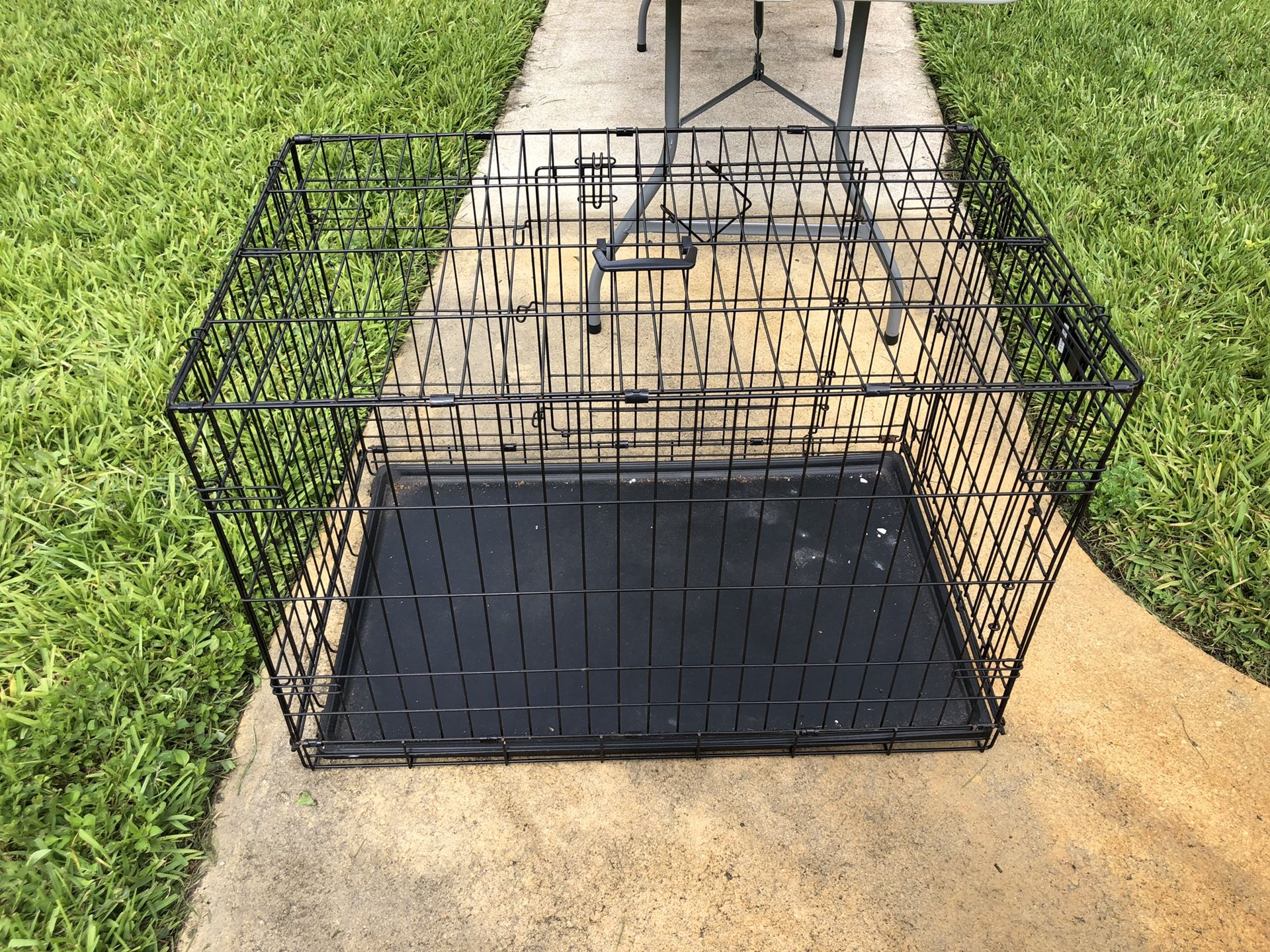 Dog Cage Double Door