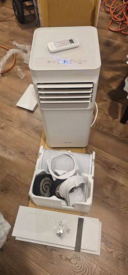 Vissani
5,000 BTU 115-Volt 3-in-1 Portable Air Conditioner Unit Cools 150 sq. ft. with Dehumidifier and Remote in White