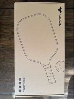 NEW Pickleball Paddle Set - 2 Paddles, balls and bag to carry your paddles.