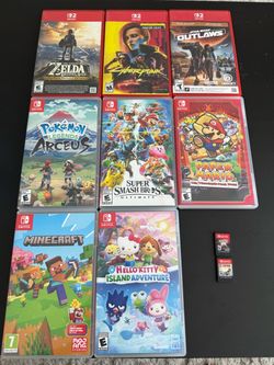 Nintendo Switch Games, Controllers, Accessories