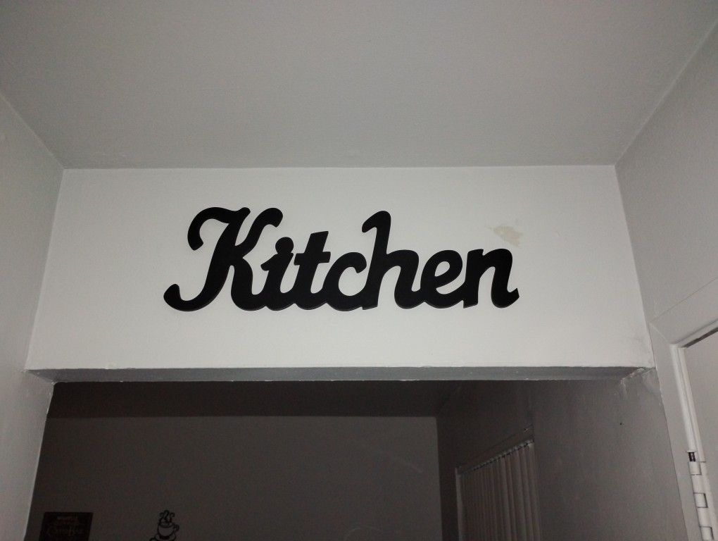 Big Kitchen Sign