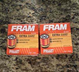 Fram Oil Filter $10 Both Ph6607