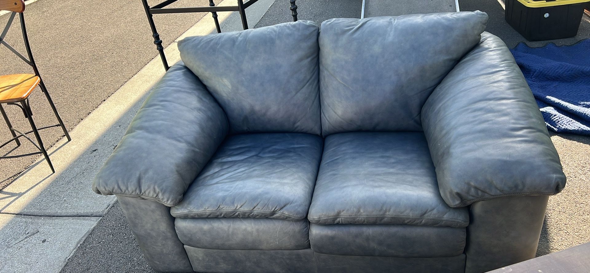 Leather Sofa Love Seat