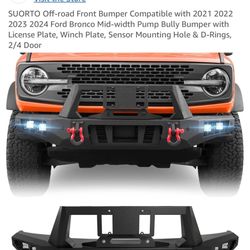 2021–2025 Ford Bronco Front Bumper