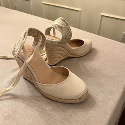 NEW!!  J- Crew Wedge Espadrille