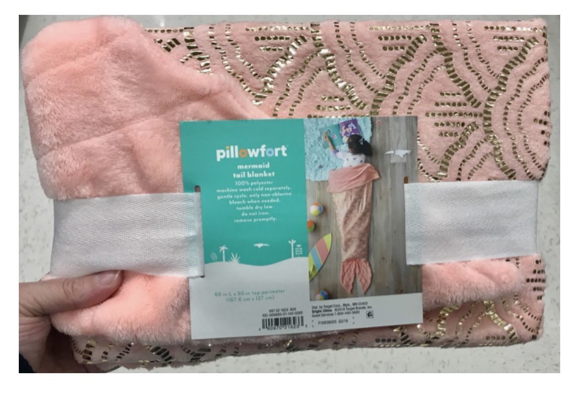 Mermaid Tail Wearable Blanket 