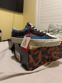 vans harris tweed old skool sz 9