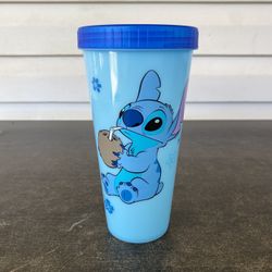Disney Lilo & Stitch Cool Coconut Color-Changing Plastic Travel Tumbler