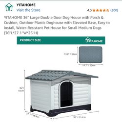 Dog house Brand New used once