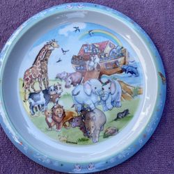  Noah’s Ark Baby Plate