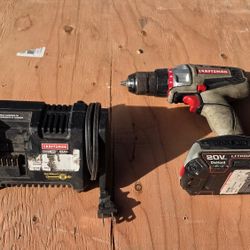 Craftsman Drill, Battery & Charger