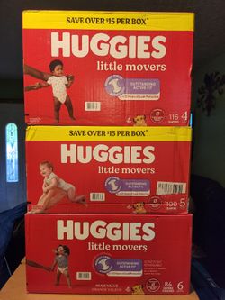 Pampers Swaddlers/$40 each (cada caja)