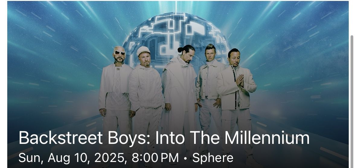 Backstreet Boys Concert Tickets