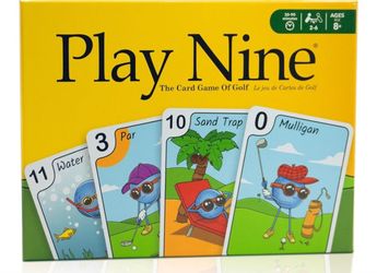 Play Nine The Card Game of Golf, Ages 8 and Up, Couples Date Night Gift, Game Night Favorite, 15 Min Gameplay, Family Friendly Card Game for Kids, Tee