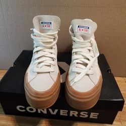 Converse Chuck Taylor All Star Mens 11 / Women’s 12.5 Cruise Egret HI Suede A09088C
