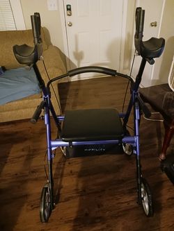 Bariatric Upright Rollator Walker