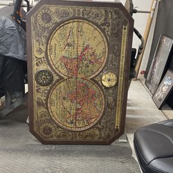 1628 Musketeers Inc World Map