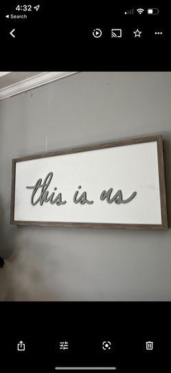 This Is Us Wall Decor