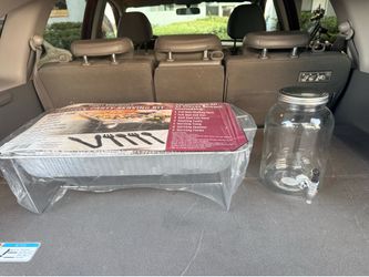Party Bundle – New Chafing Dish Buffet Set & Glass Beverage Dispenser