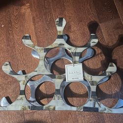 Nicole Miller Mosaic Wine Rack