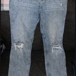 Both Size 6 American Eagle Skinny High Rise & Old Navy 6R Great Condition 