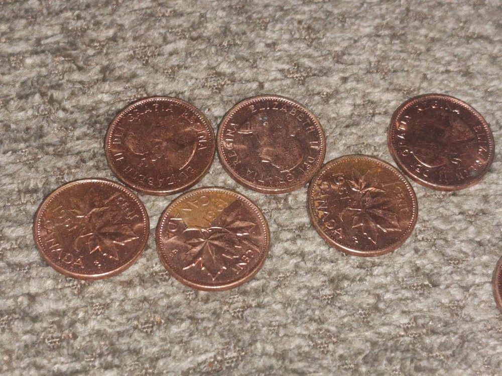 1961 Canadian Penny(Uncirculated)
