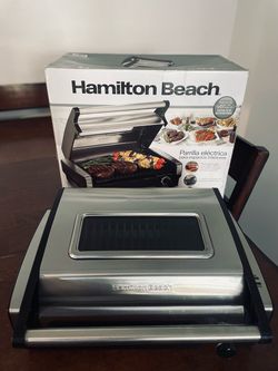 Hamilton Beach Electric Grill With Lid & Window