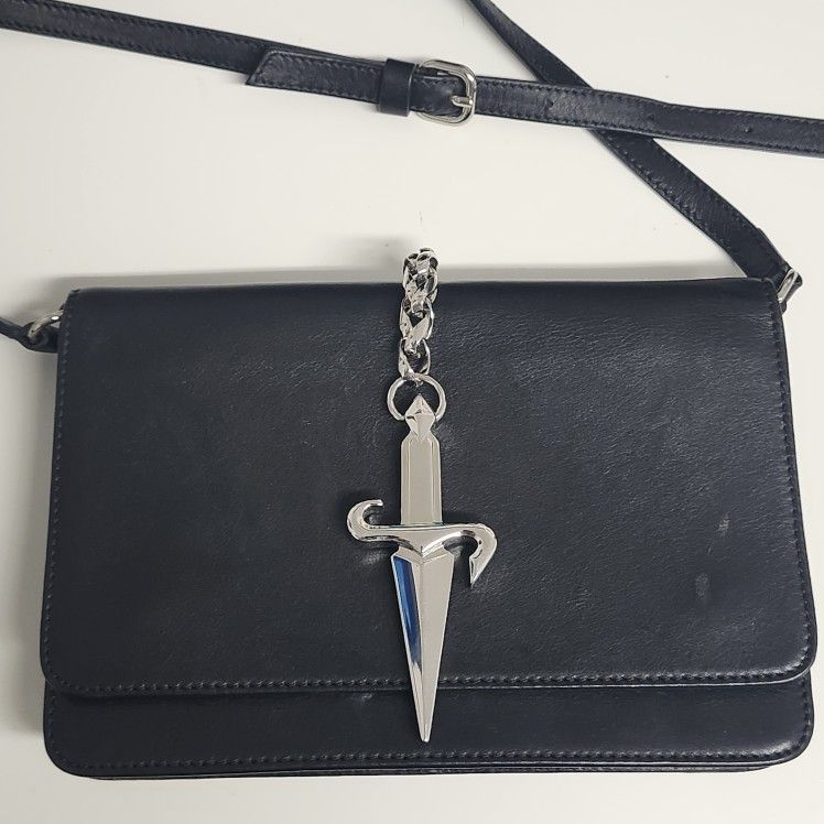 Cesare Paciotti Leather Crossbody Bag