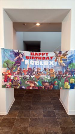Roblox happy birthday banner