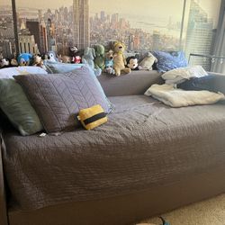 Kids Trundle Bed w/ Trundle Mattress