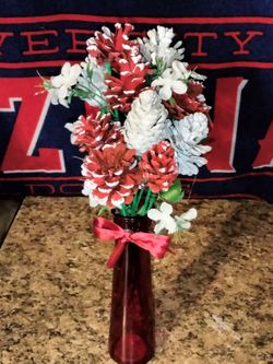 Pinecone Flowers 