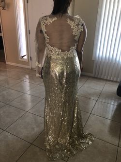 Sequin Gold dress