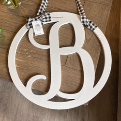 Giant Letter “B”