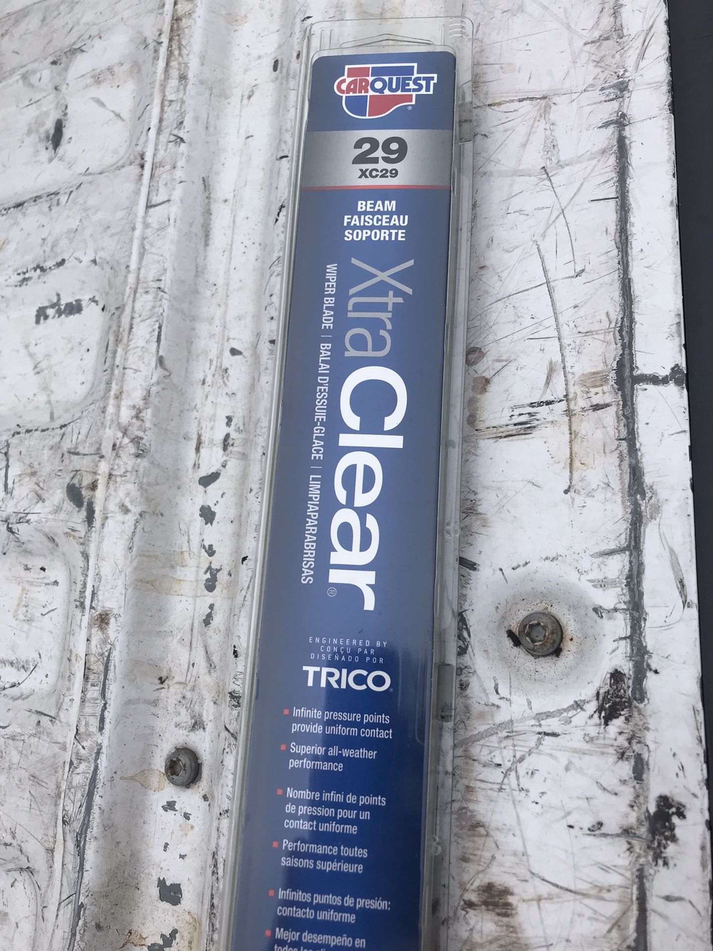 NEW! Windshield Wiper Blade-XtraClear Wiper Blade CARQUEST XC29