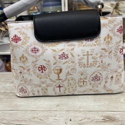 Catholight The Timeless Faith Leather Purse 