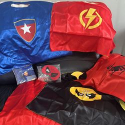 Capes and masks