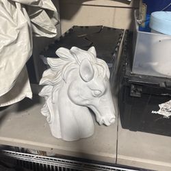 Horse Head Sculpture 