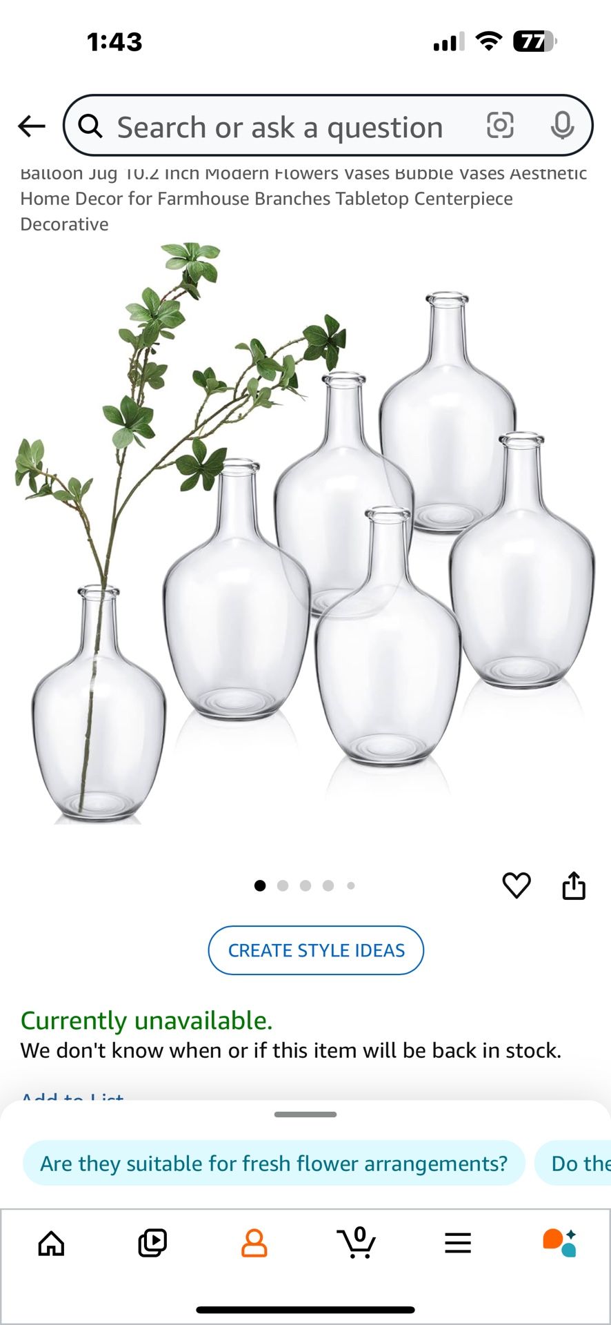 10 Bubble Vases