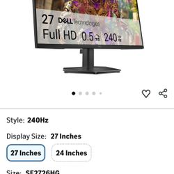 [NEW] Dell G2724D 27" Class Gaming LED Monitor