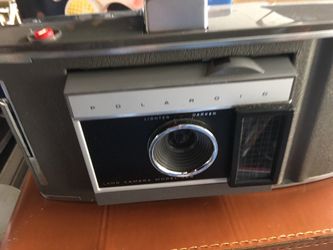 Polaroid model 266 and Leather case