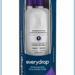 2-4 everydrop by Whirlpool Ice and Water Refrigerator Filter 1, EDR1RXD1, Single-Pack , Purple
