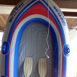 Sevylor sb 300 inflatable boat with paddles