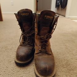 Carolina steel-toe work boots (Men's US9.5)