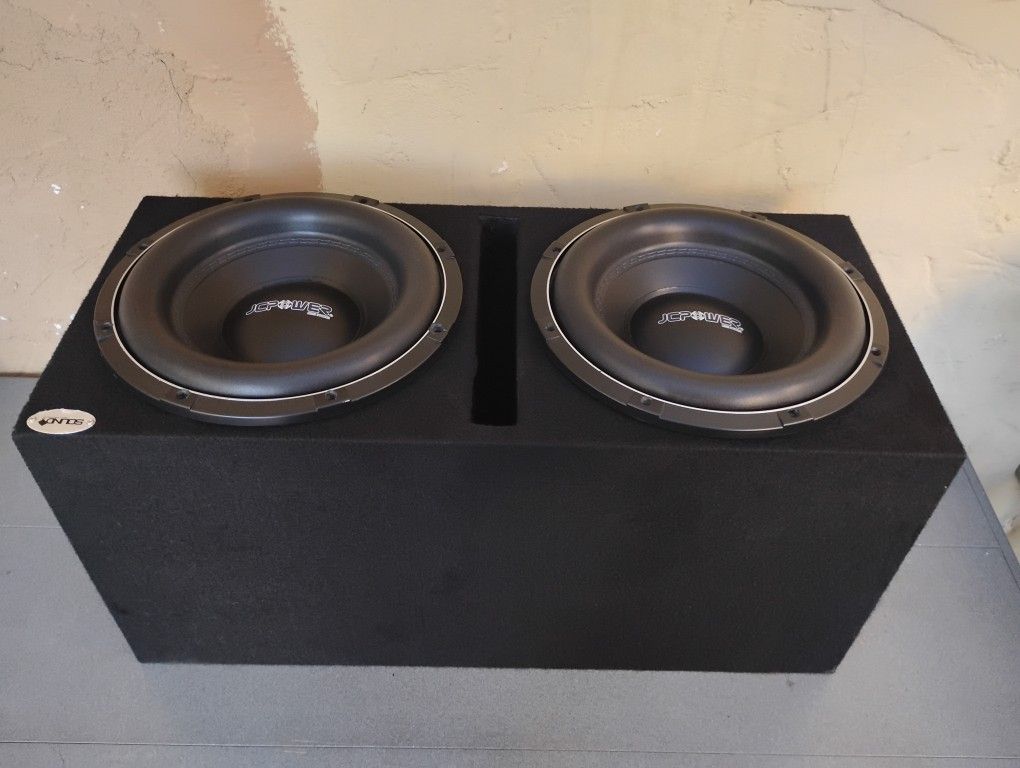 JC Power 12"s With Ported Box